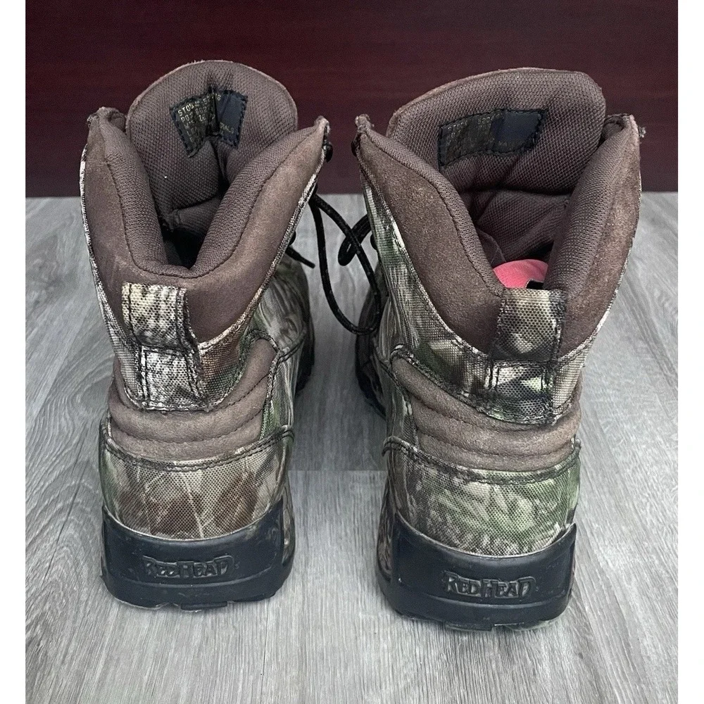 Red Head Men's Camo Thinsulate Waterproof Hiking Boots Size 12 M